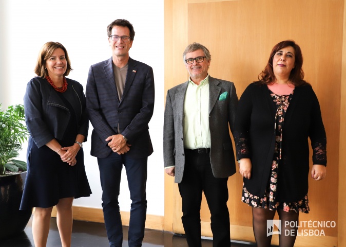 Fundação Luso Americana para o Desenvolvimento visita IPL Politécnico