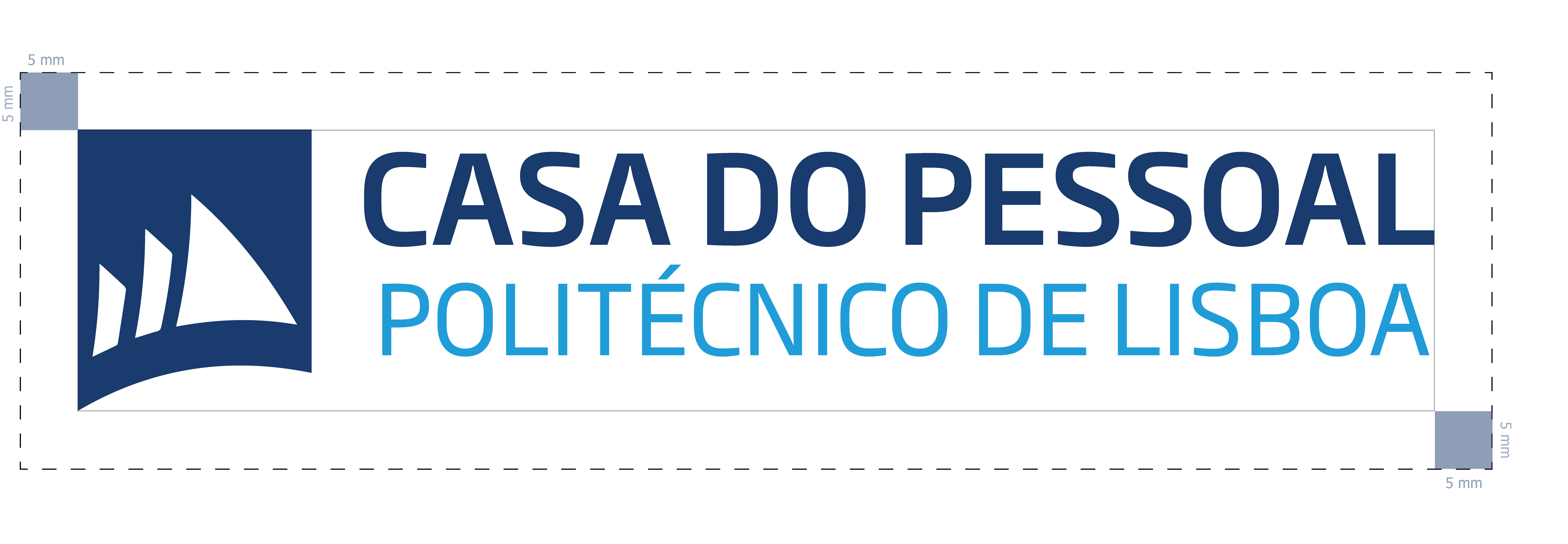 logotipo da casa do pessoal do IPL - com margens minimas