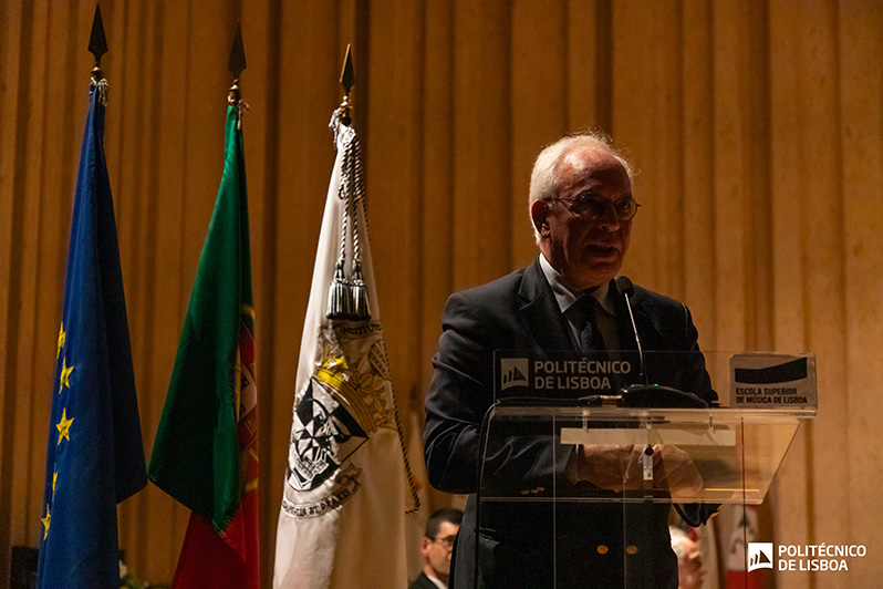David Justino, Presidente do Conselho Geral do IPL, no 38.º aniversário do Politécnico de Lisboa